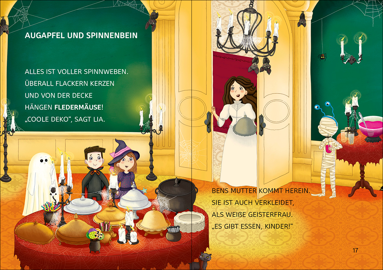 Leselöwen 1. Klasse - Willkommen im Spukschloss! (Großbuchstabenausgabe) 9783743214293_1