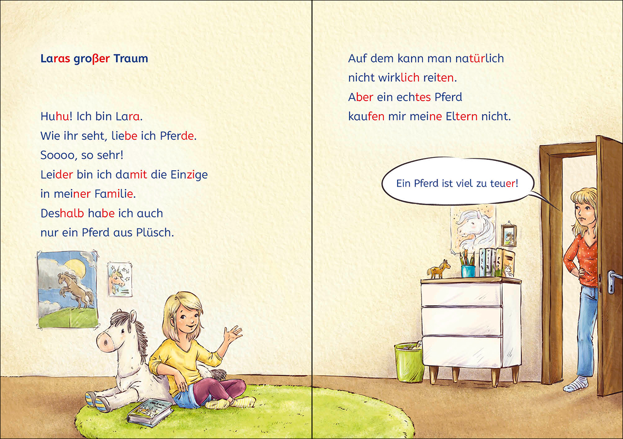 Leselöwen 2. Klasse - Lara und das neue Pferd 9783743216303_5