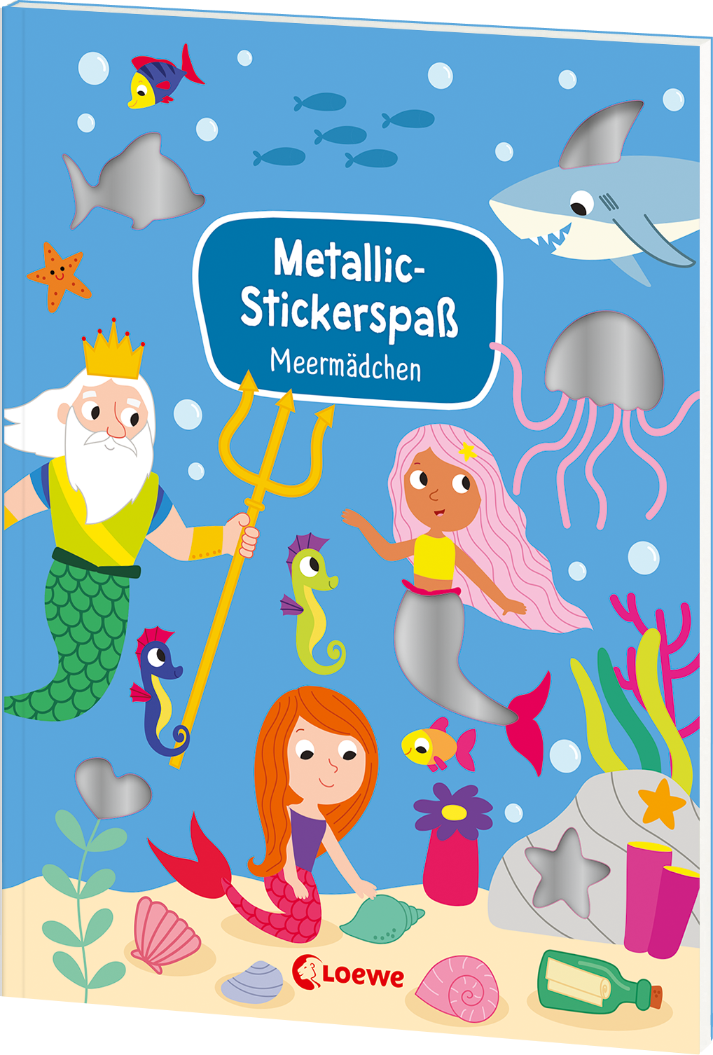 Metallic-Stickerspaß - Meermädchen 9783743223653