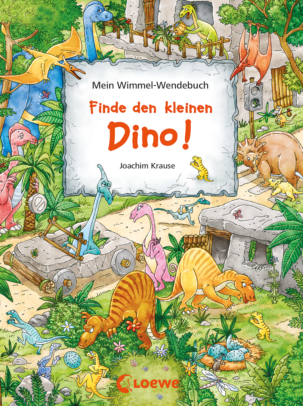 Mein Wimmel-Wendebuch - Finde den kleinen Dino! / Finde das blaue Auto! 9783785588734