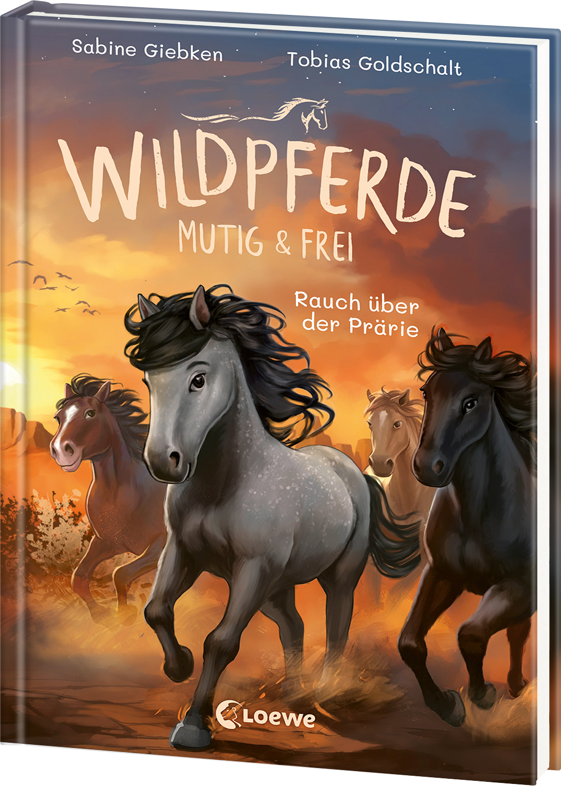 Wildpferde - mutig und frei (Band 5) - Rauch über der Prärie