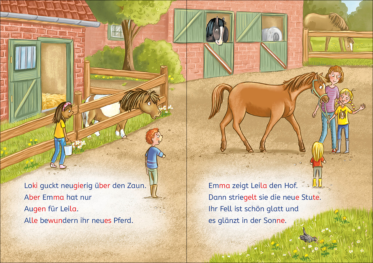 Leselöwen 1. Klasse - Eine ponystarke Freundschaft 9783743214354_4