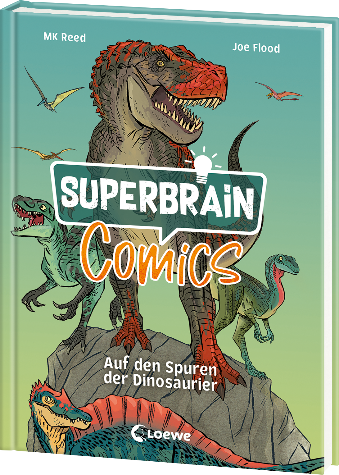 Superbrain-Comics - Auf den Spuren der Dinosaurier 9783743218017
