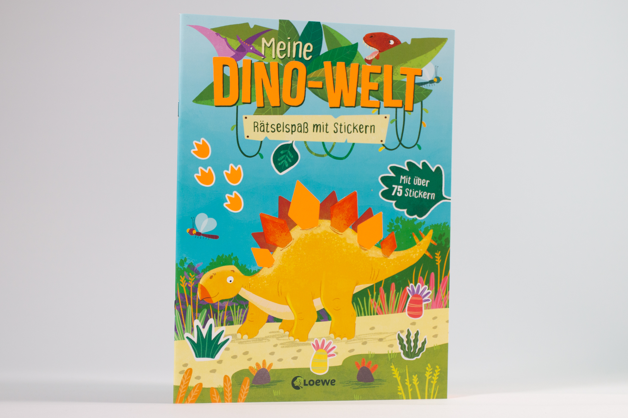 Meine Dino-Welt - Rätselspaß mit Stickern 9783743220546_1