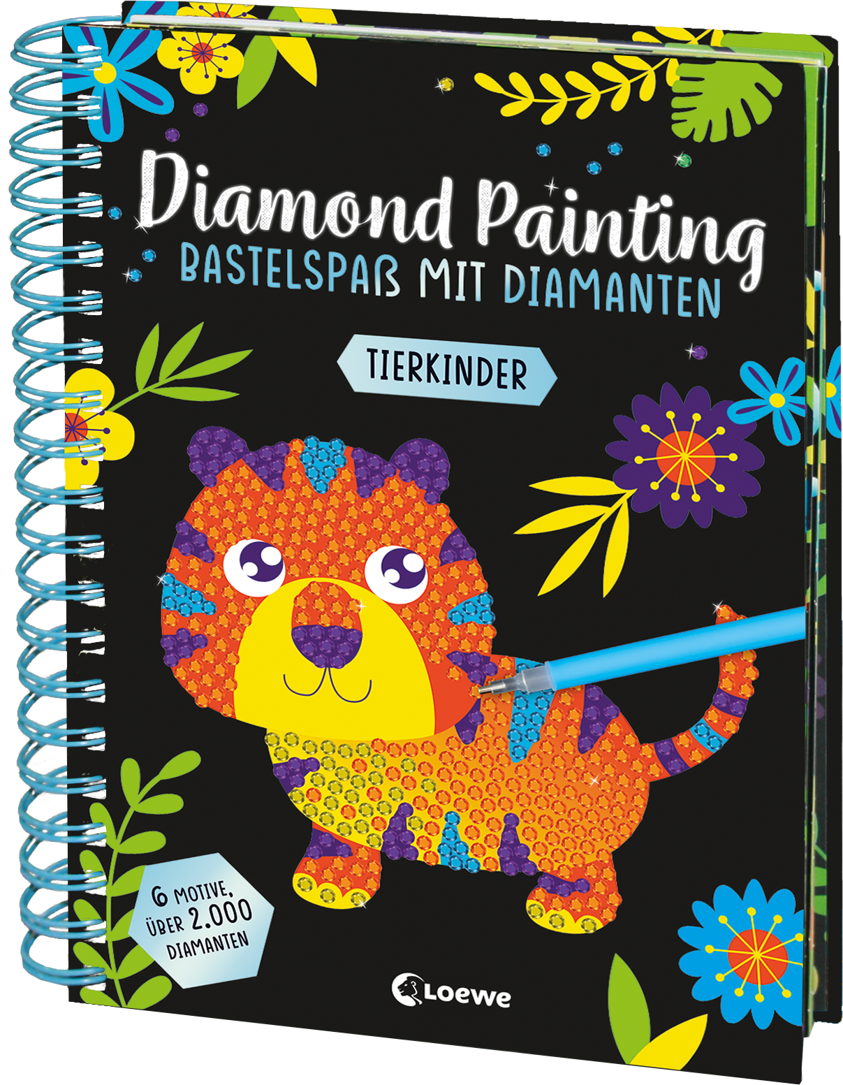Diamond Painting - Bastelspaß mit Diamanten - Tierkinder 9783743215405