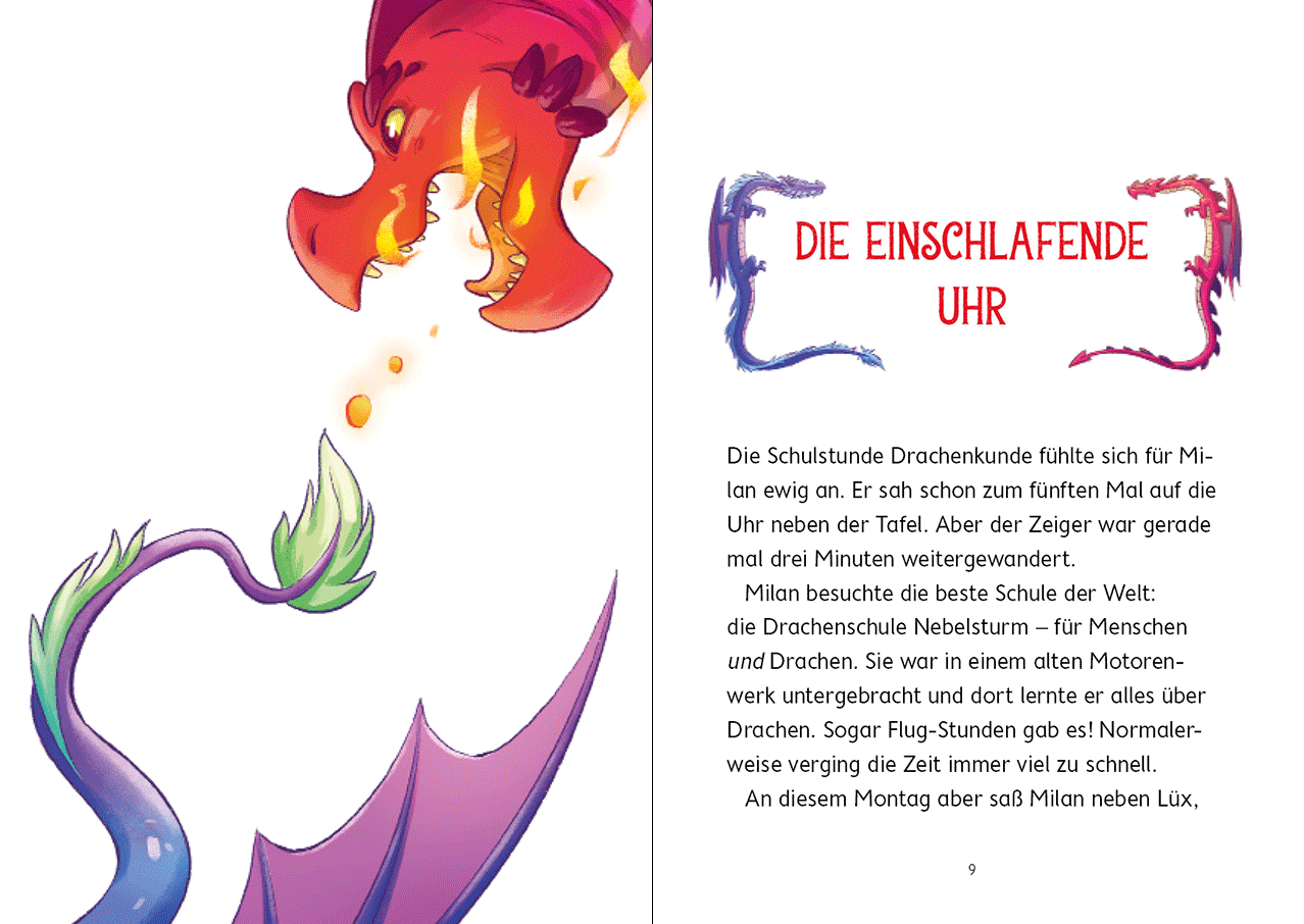 Drachenschule Nebelsturm (Band 2) - Der verschwundene Feuerdrache 9783743217355_05
