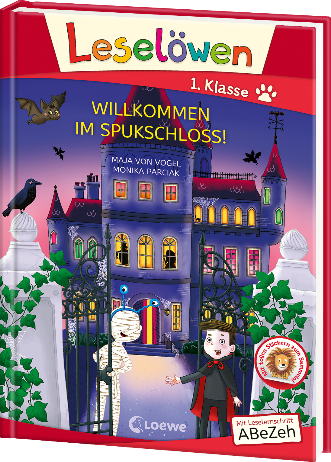 Leselöwen 1. Klasse - Willkommen im Spukschloss! (Großbuchstabenausgabe) 9783743214293