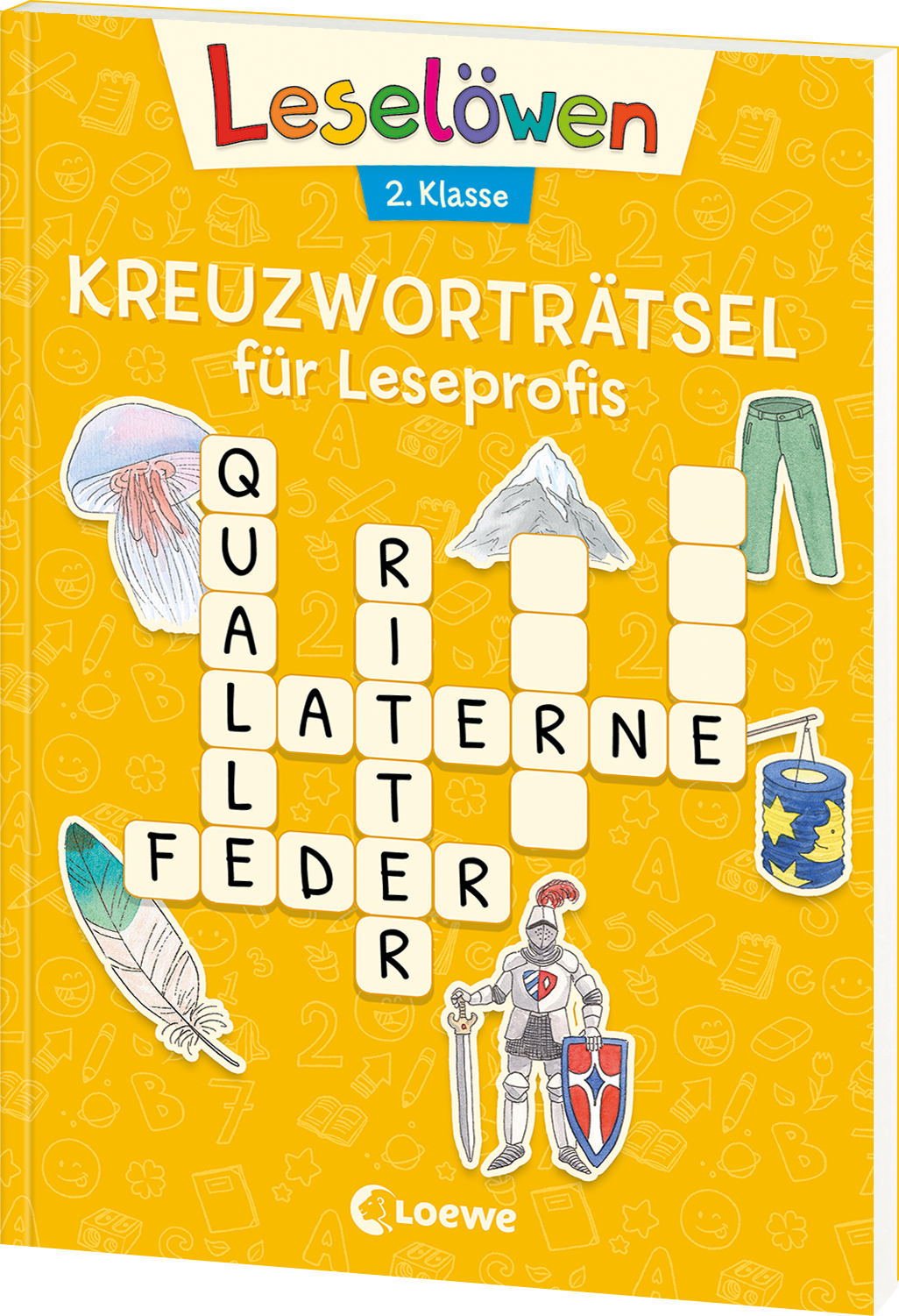 Leselöwen Kreuzworträtsel für Leseprofis - 2. Klasse (Sonnengelb) 9783743213951