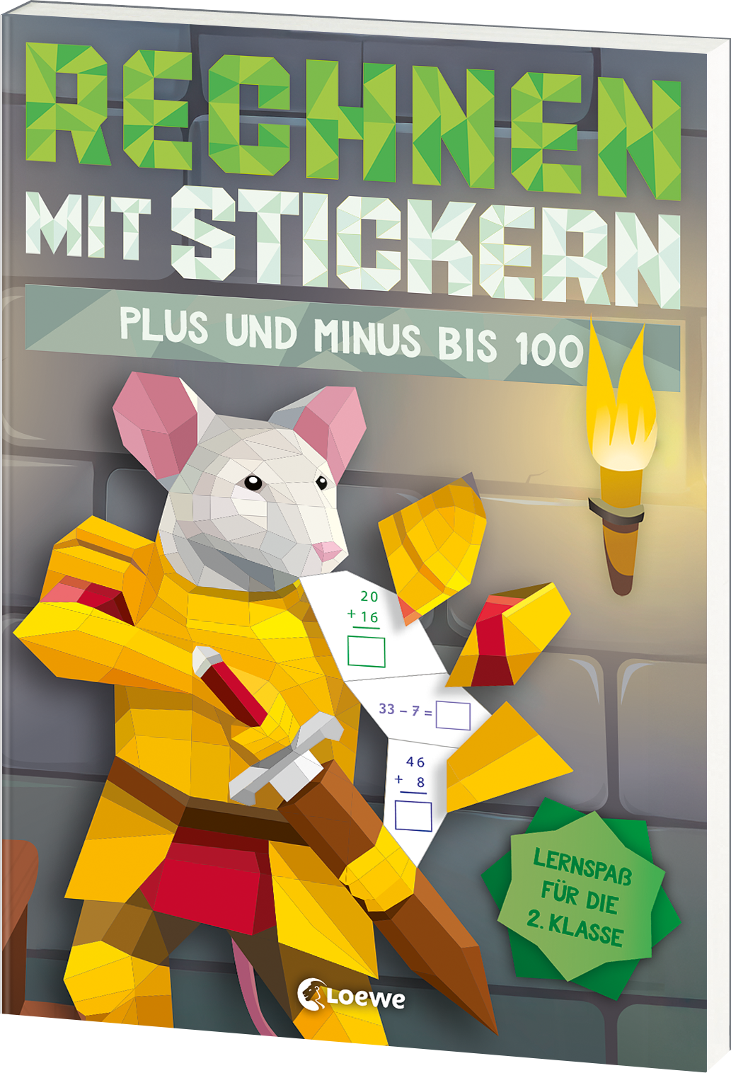 Rechnen mit Stickern - Plus und Minus bis 100 9783743222441