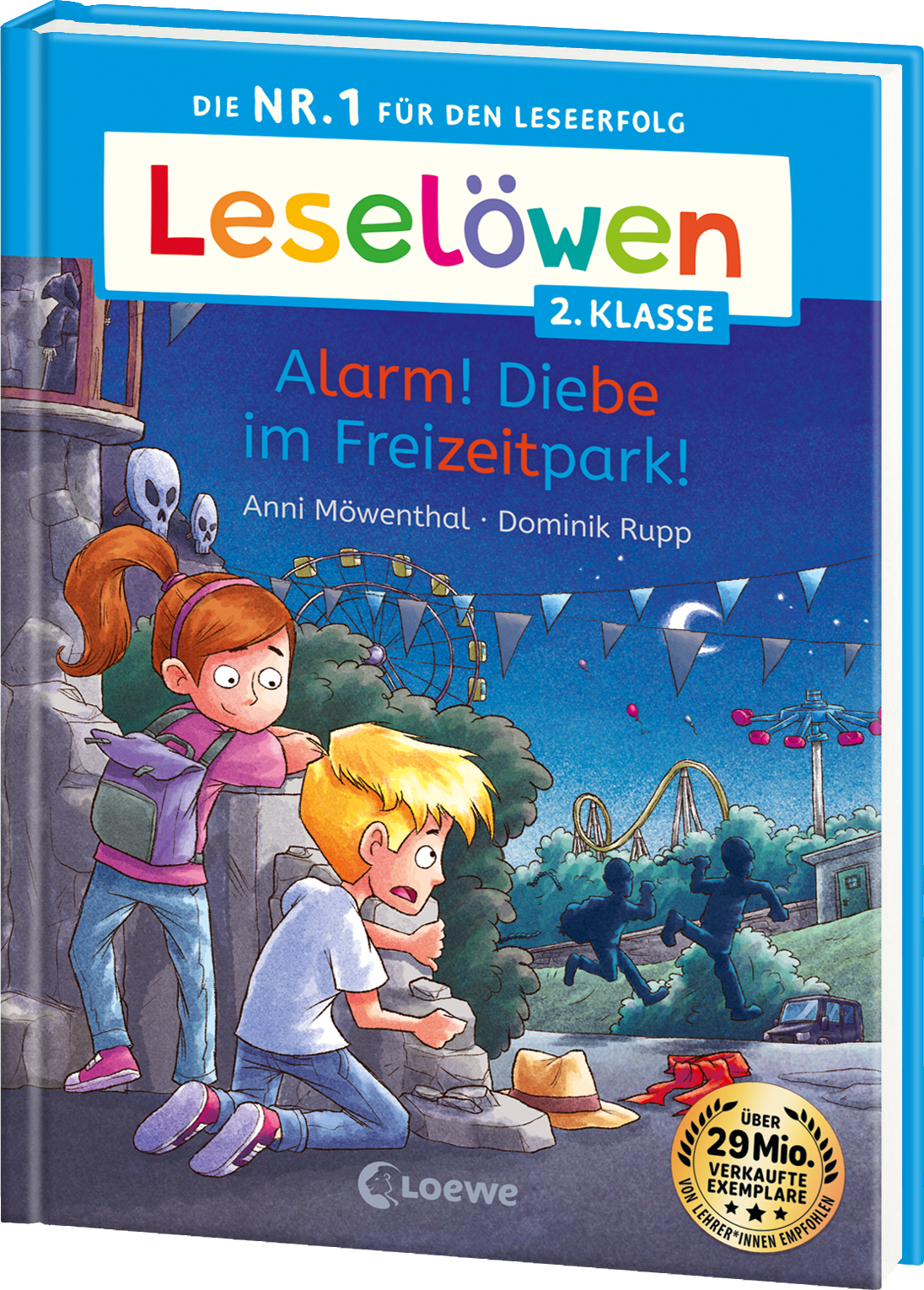 Leselöwen 2. Klasse - Alarm! Diebe im Freizeitpark! 9783743216204