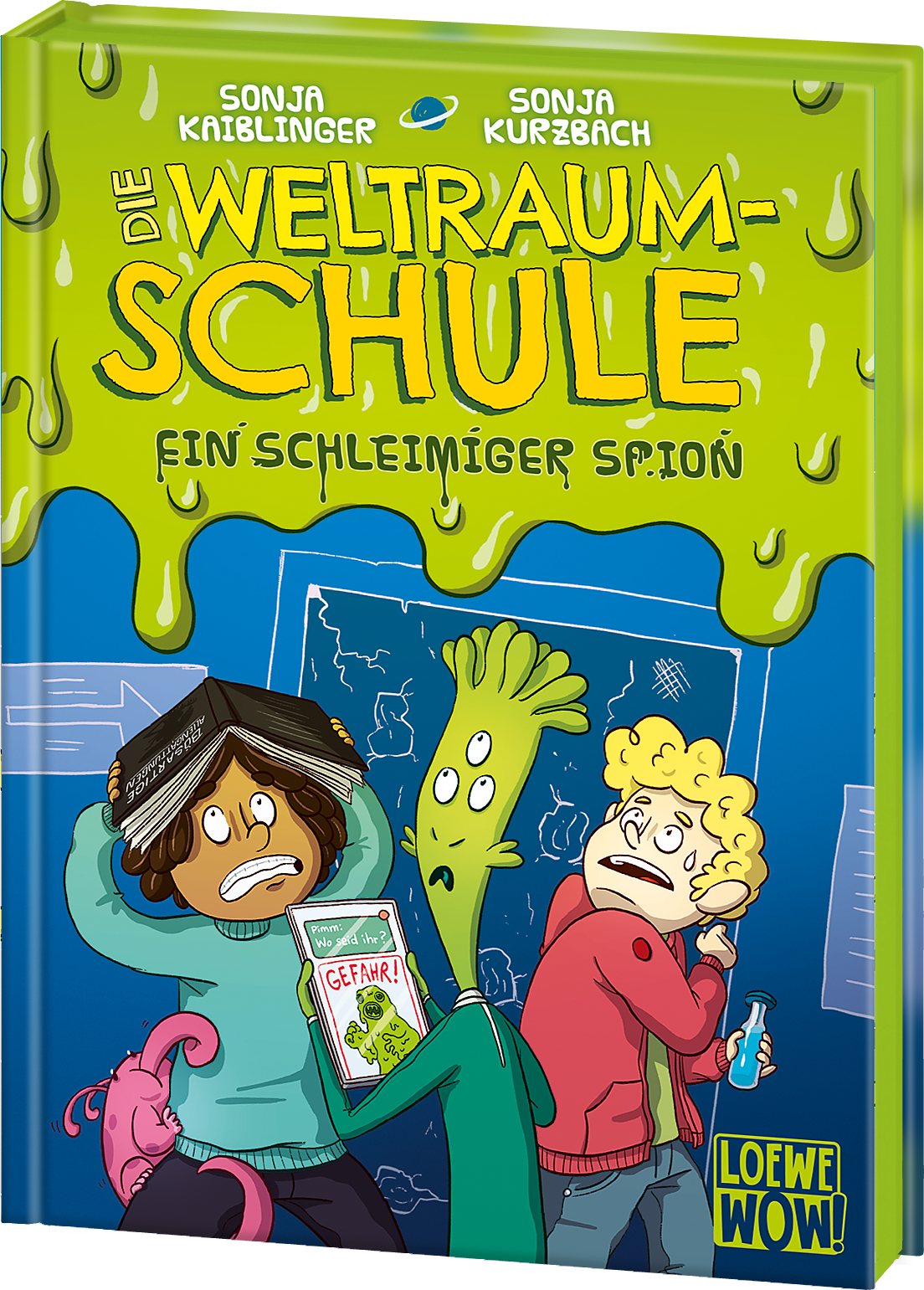 Die Weltraumschule (Band 2) - Ein schleimiger Spion 9783743206762