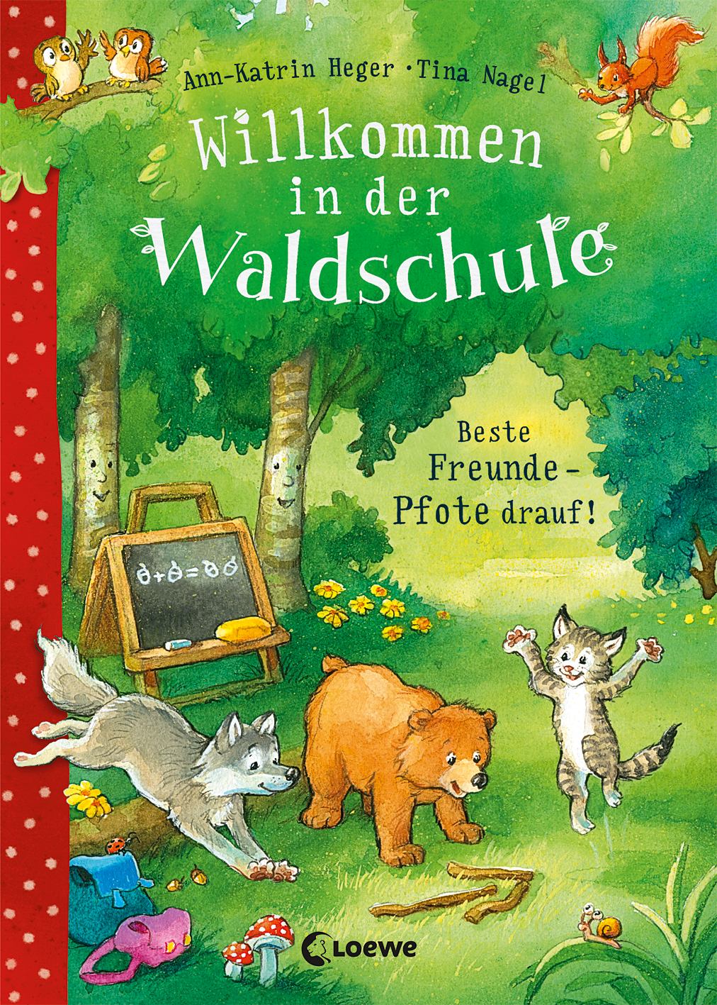 Willkommen in der Waldschule (Band 1) - Beste Freunde - Pfote drauf! 9783785586419