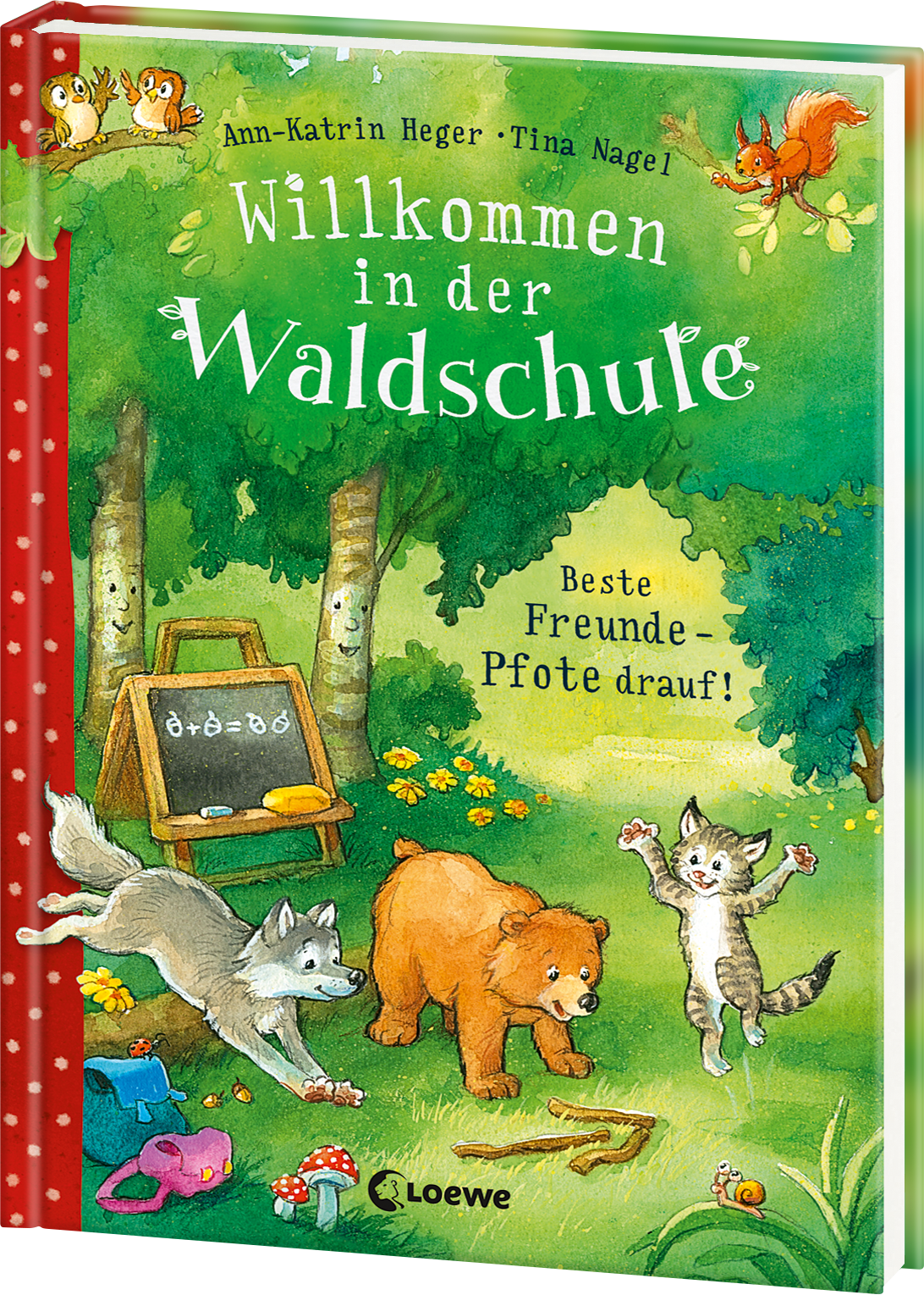 Willkommen in der Waldschule (Band 1) - Beste Freunde - Pfote drauf!