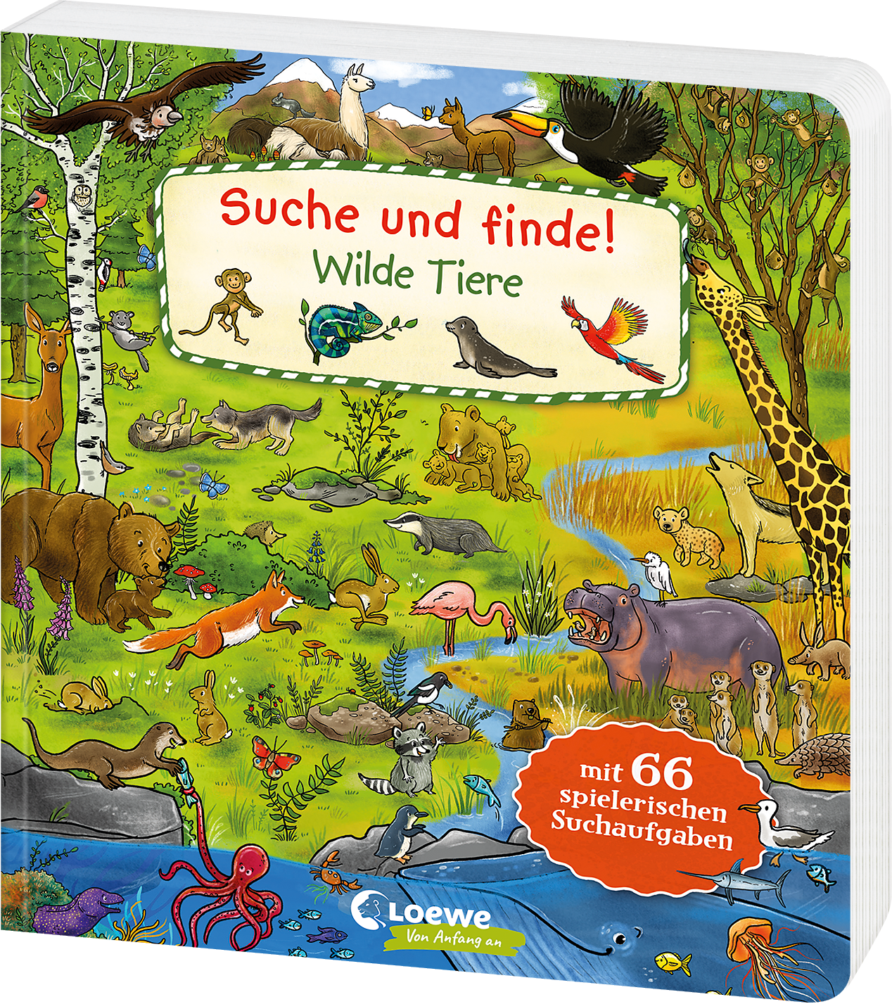 Suche und finde! - Wilde Tiere 9783743215337 Suche und finde! - Wilde Tiere 9783743215337