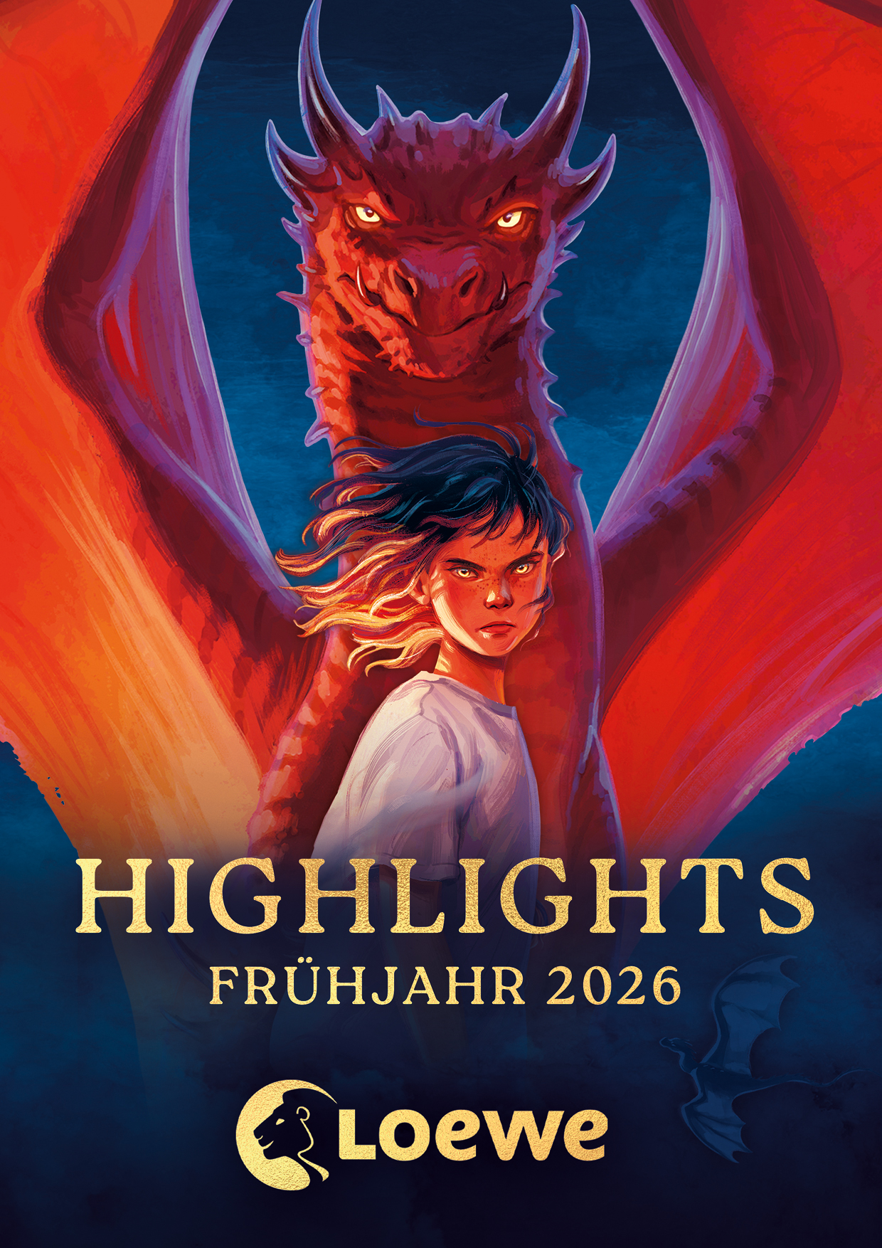 Ein Junge und ein Drache, Highlights Fruehjahr 2026 Loewe; Linkziel: Pressebroschuere Fruehjahr  2026