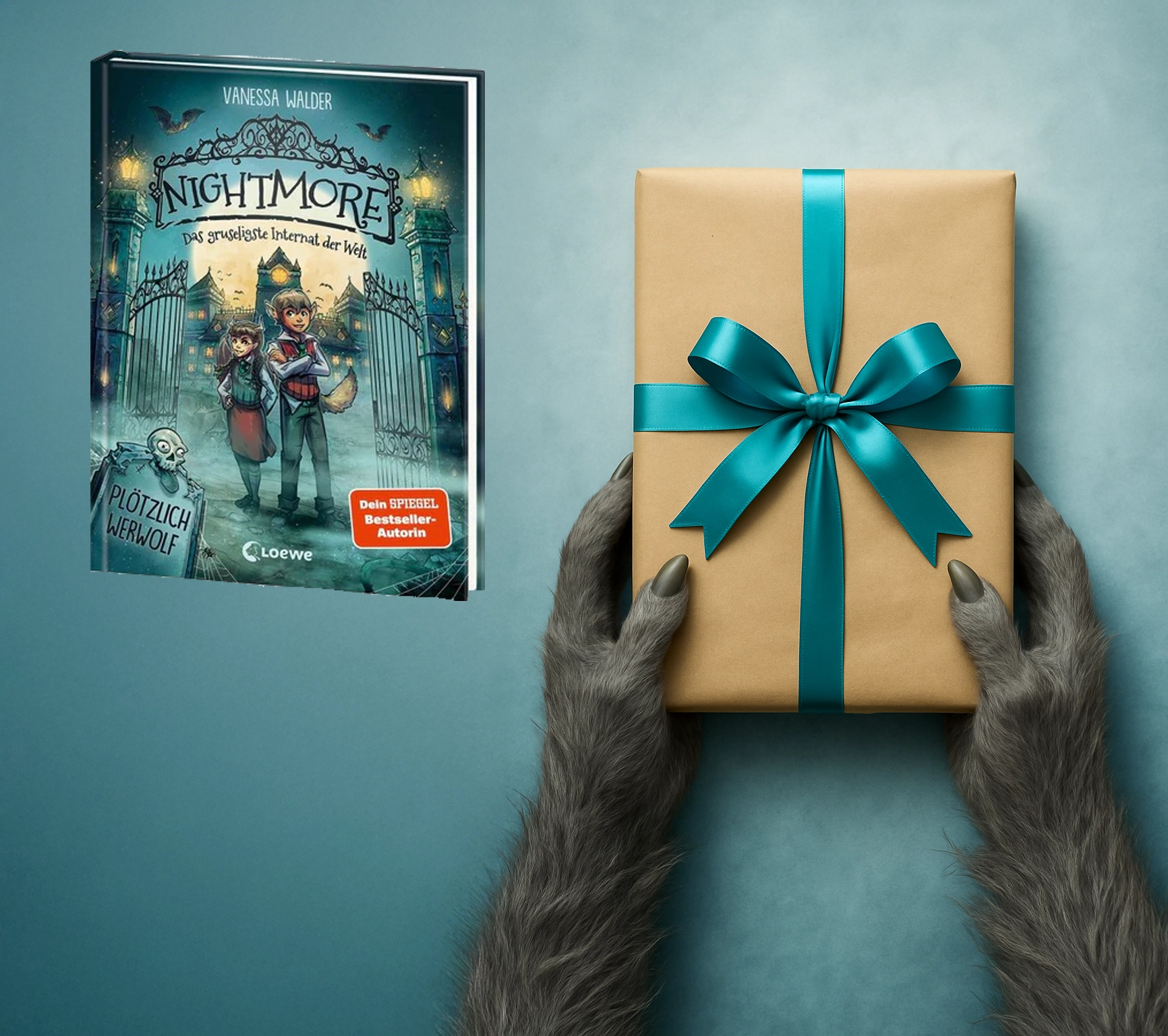 Nightmore - Das gruseligste Internat der Welt (Band 1) - Plötzlich Werwolf 9783743219564_08 Nightmore - Das gruseligste Internat der Welt (Band 1) - Plötzlich Werwolf 9783743219564_08