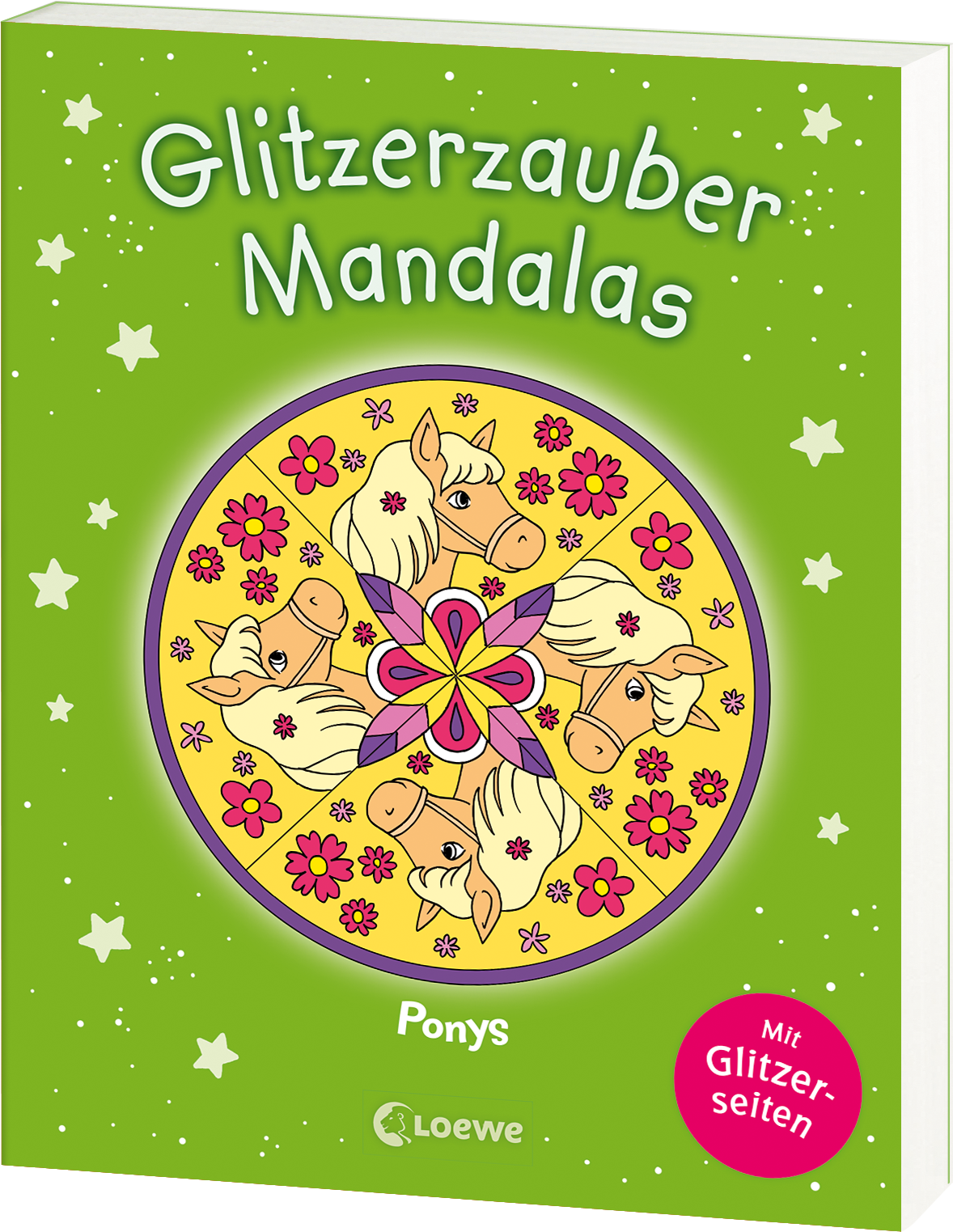 Glitzerzauber-Mandalas - Ponys 9783743202313
