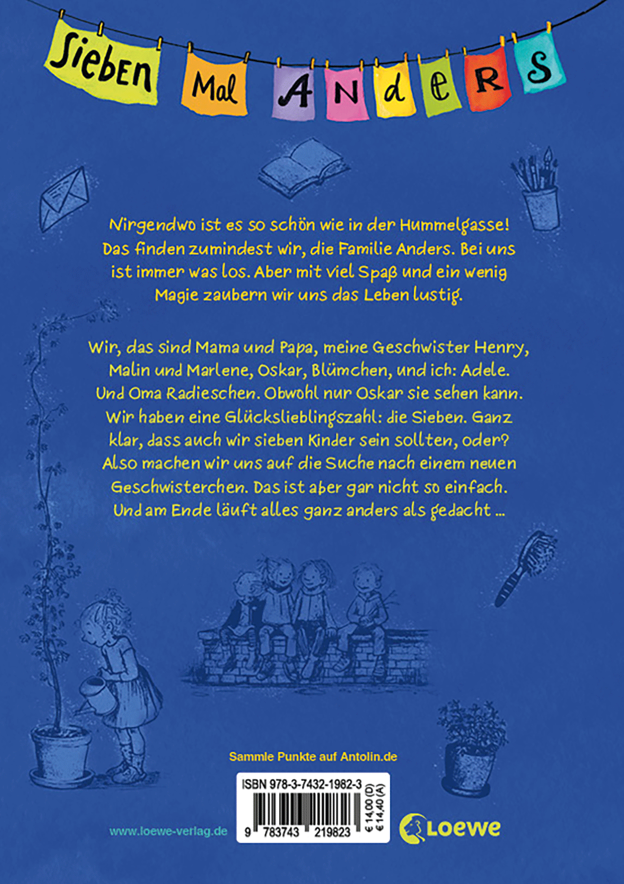 Sieben Mal Anders (Band 1) - Adele möchte die Welt umarmen 9783743219823_01