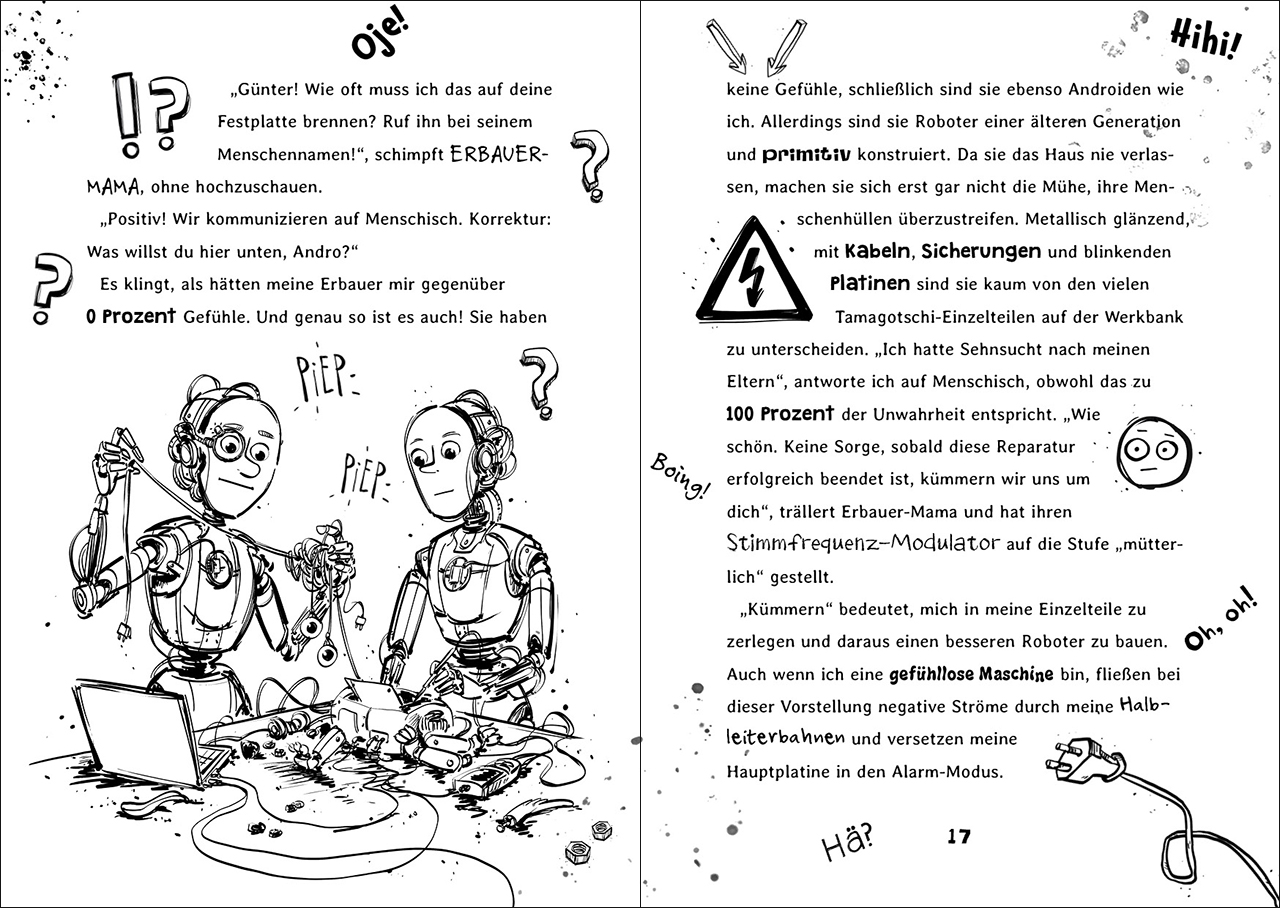 Andro, streng geheim! (Band 3) - Kurzschluss auf Klassenfahrt  9783743209848_4