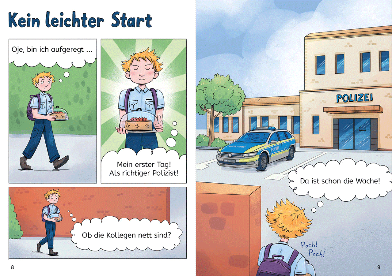 Innenseite Leseloewen Comics; Linkziel: Leseloewen Comics Landingpage Abschnitt