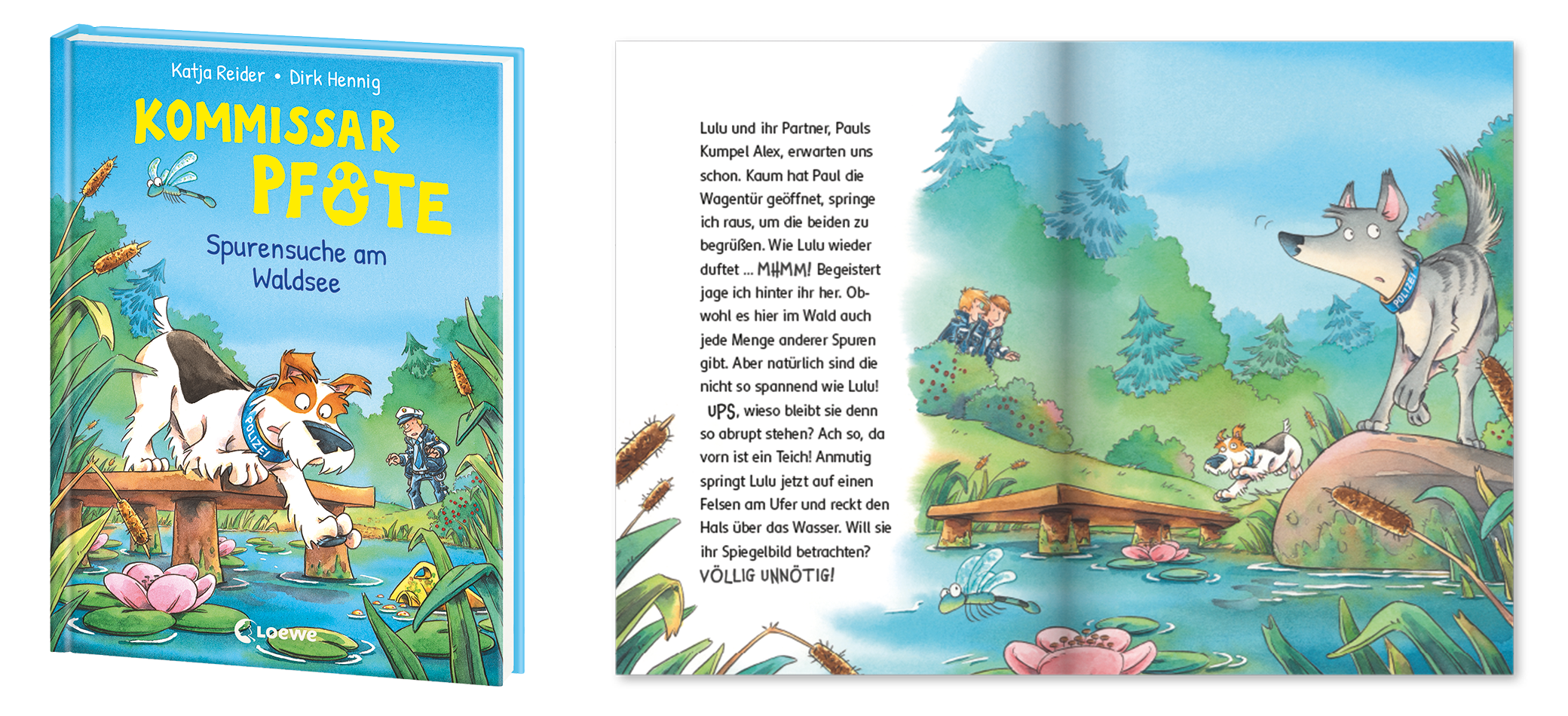 Kommissar Pfote Innenseite Band 7; Linkziel: Titeldetailseite Band 7