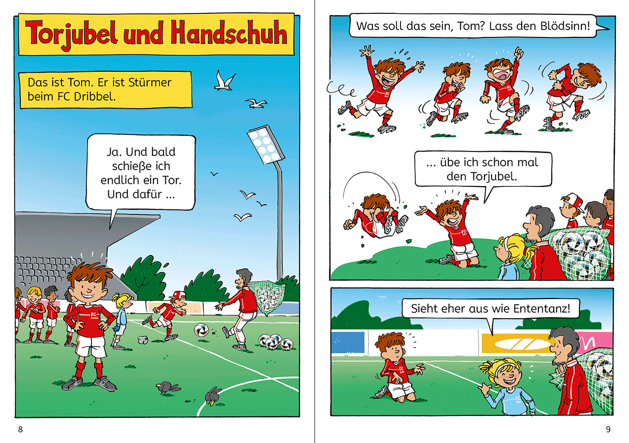 Leselöwen Comics 1. Klasse - Fußball, Tore, große Träume 9783743218932_10