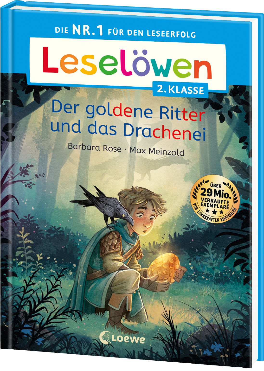 Leselöwen 2. Klasse - Der goldene Ritter und das Drachenei 9783743221963