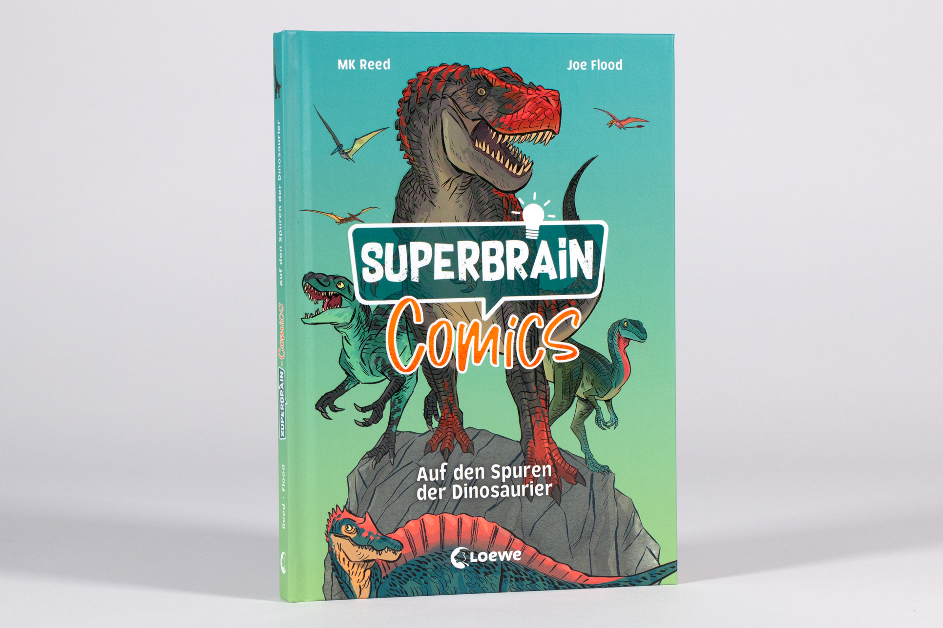 Superbrain-Comics - Auf den Spuren der Dinosaurier 9783743218017_1