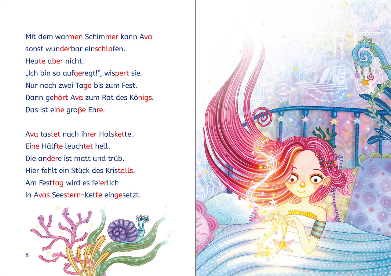 Leselöwen 2. Klasse - Die Meermädchen und der gestohlene Kristall 9783743216297_6