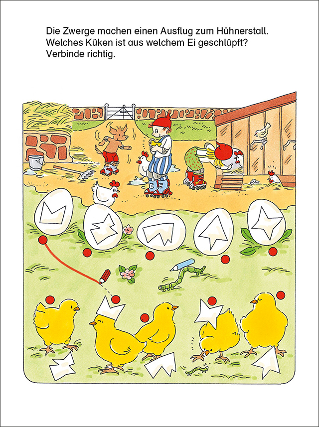 100 Mal- und Logikspiele für die Vorschule 9783743209275_4