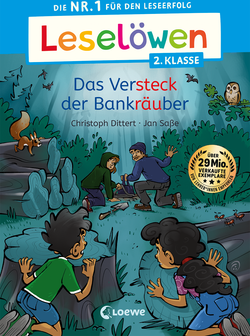 Leselöwen 2. Klasse - Das Versteck der Bankräuber 9783732027361