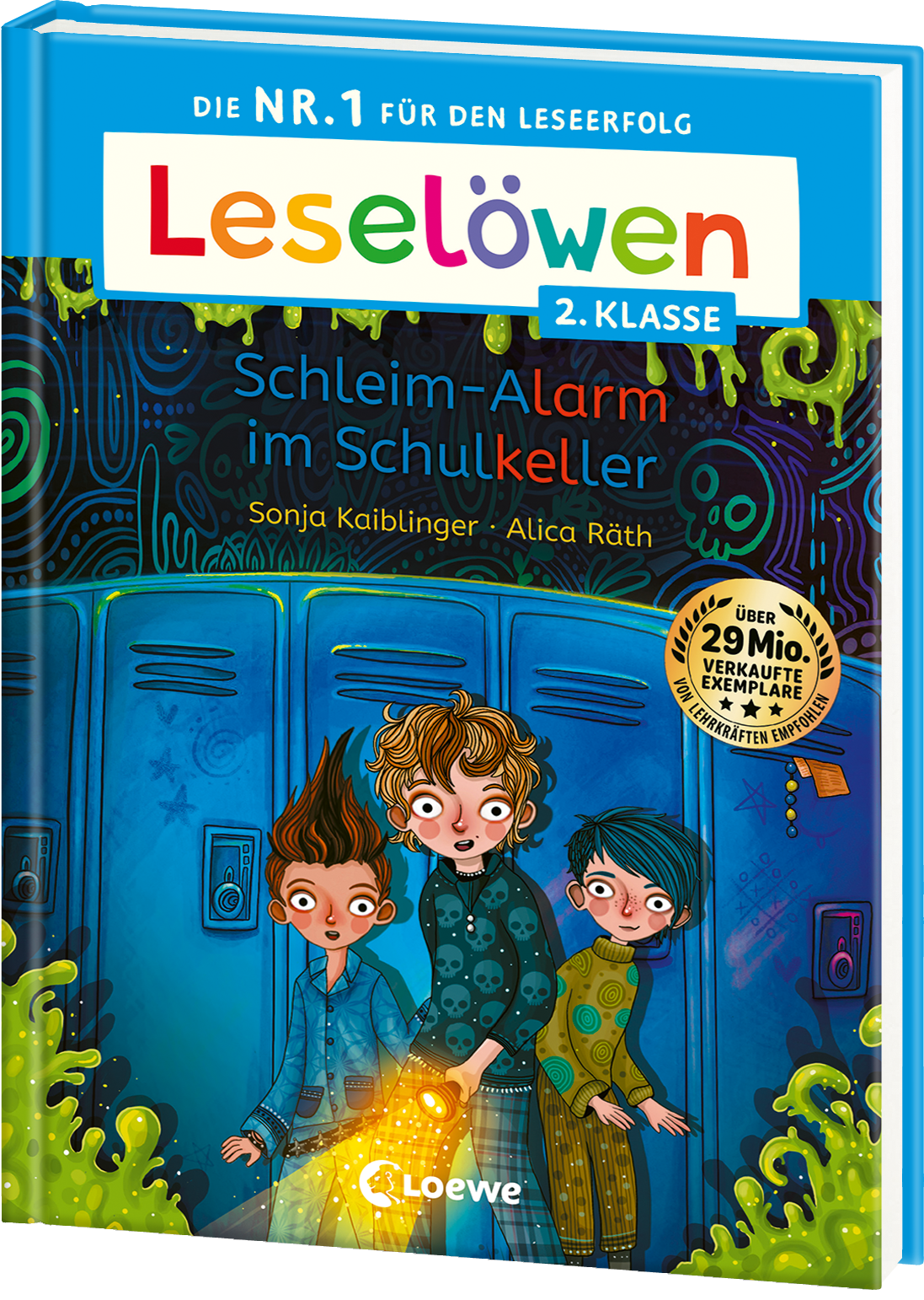 Leselöwen 2. Klasse - Schleim-Alarm im Schulkeller