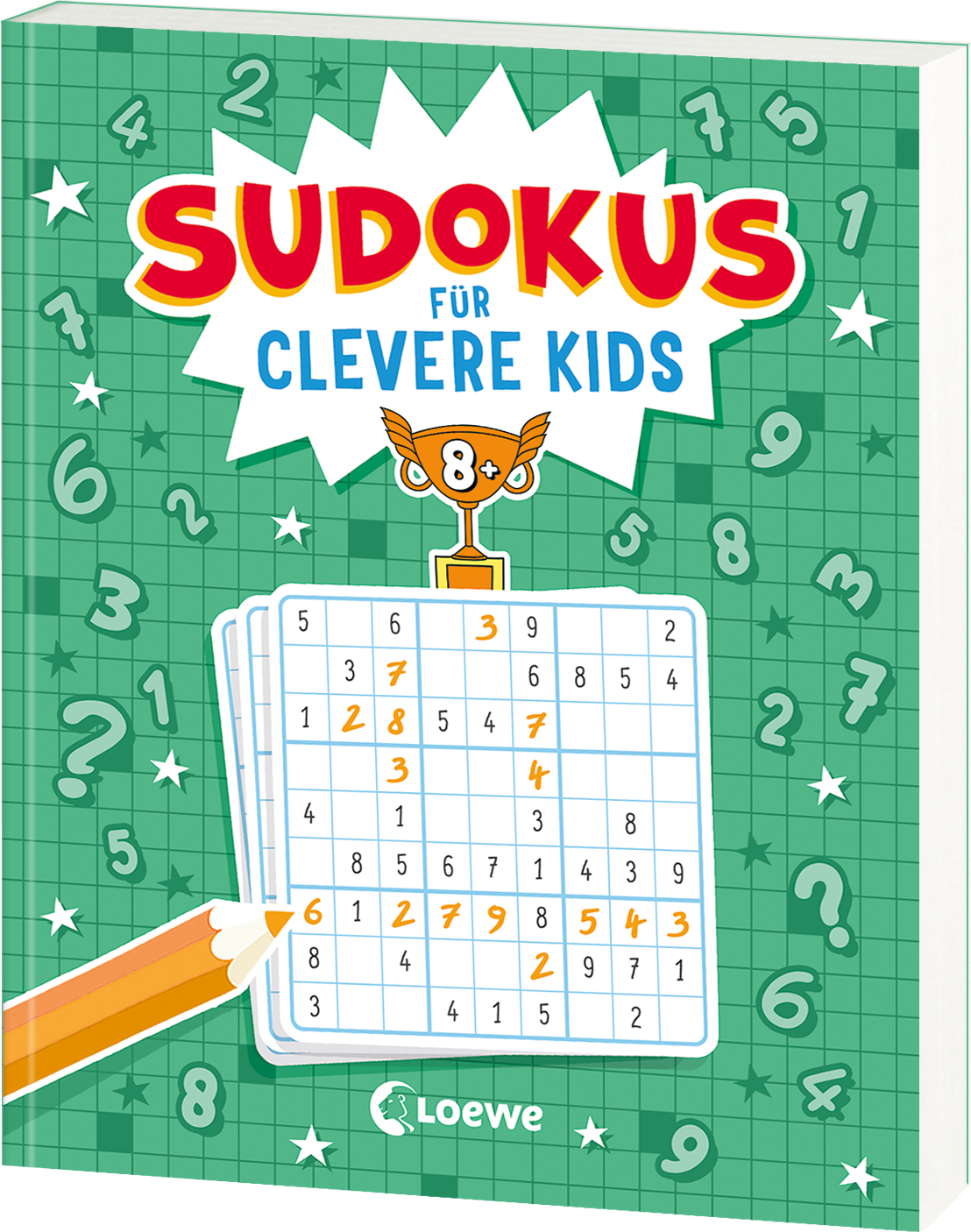 Sudokus für clevere Kids 8+ [grün] 9783743224902