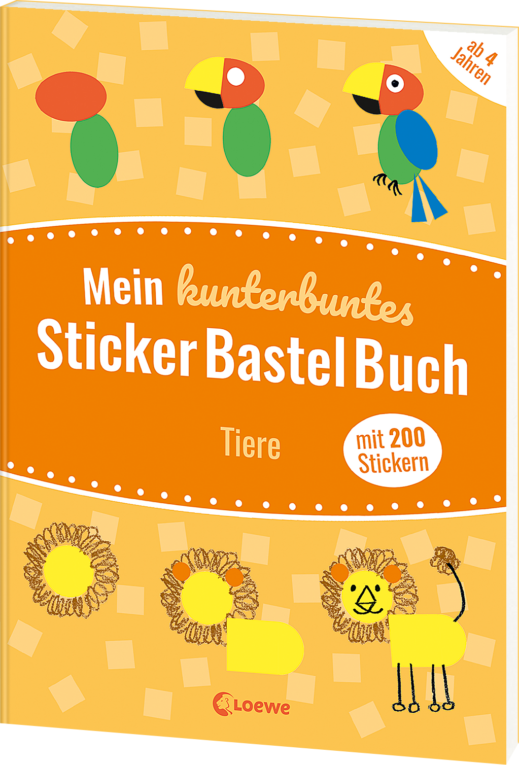 Sticker Crafting Fun: Shapes - Animals 9783743205888