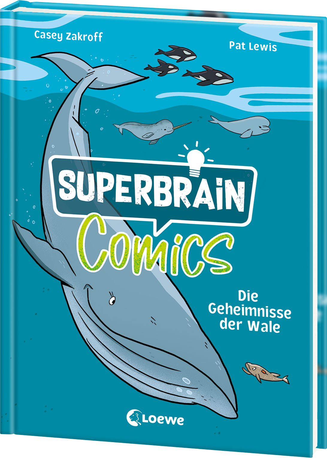 Superbrain-Comics - Die Geheimnisse der Wale 9783743218000