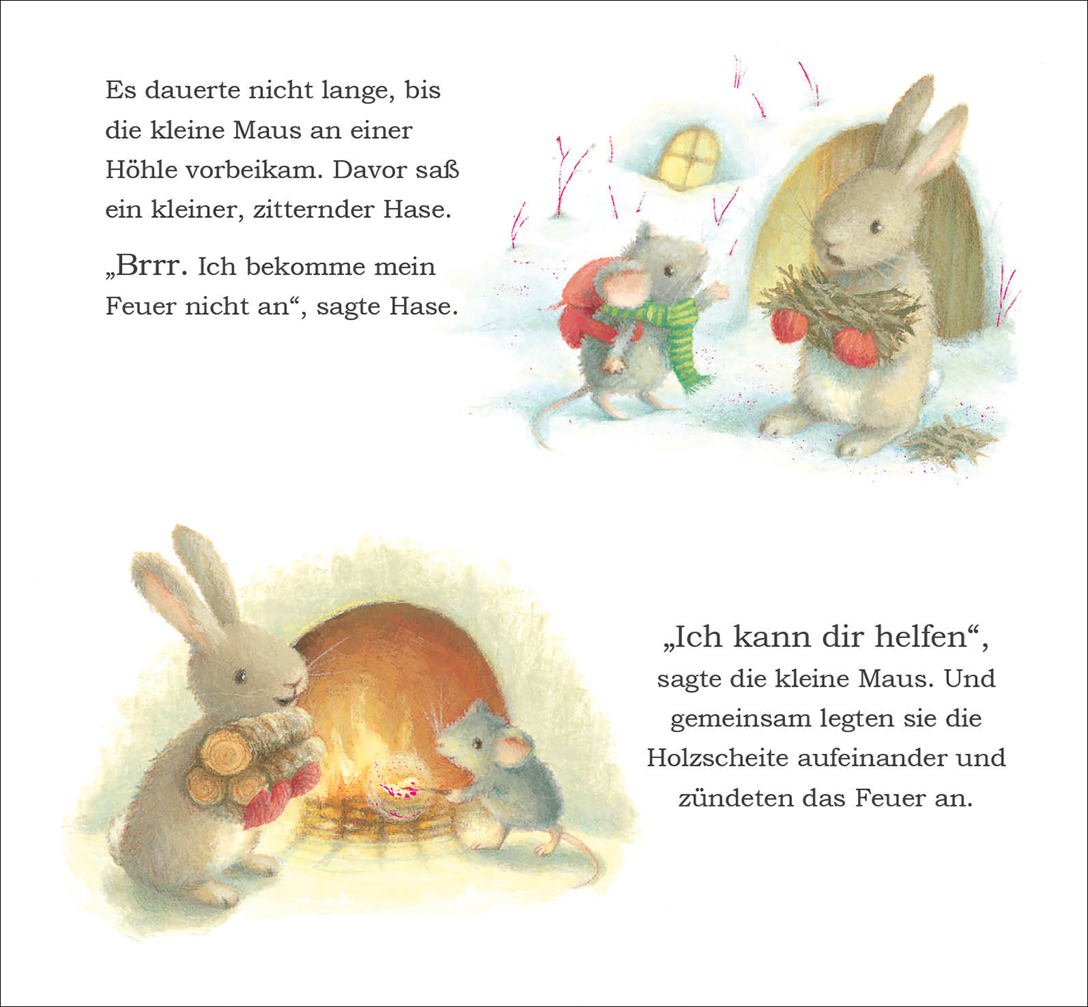 Die kleine Maus feiert Weihnachten 9783743211094_1