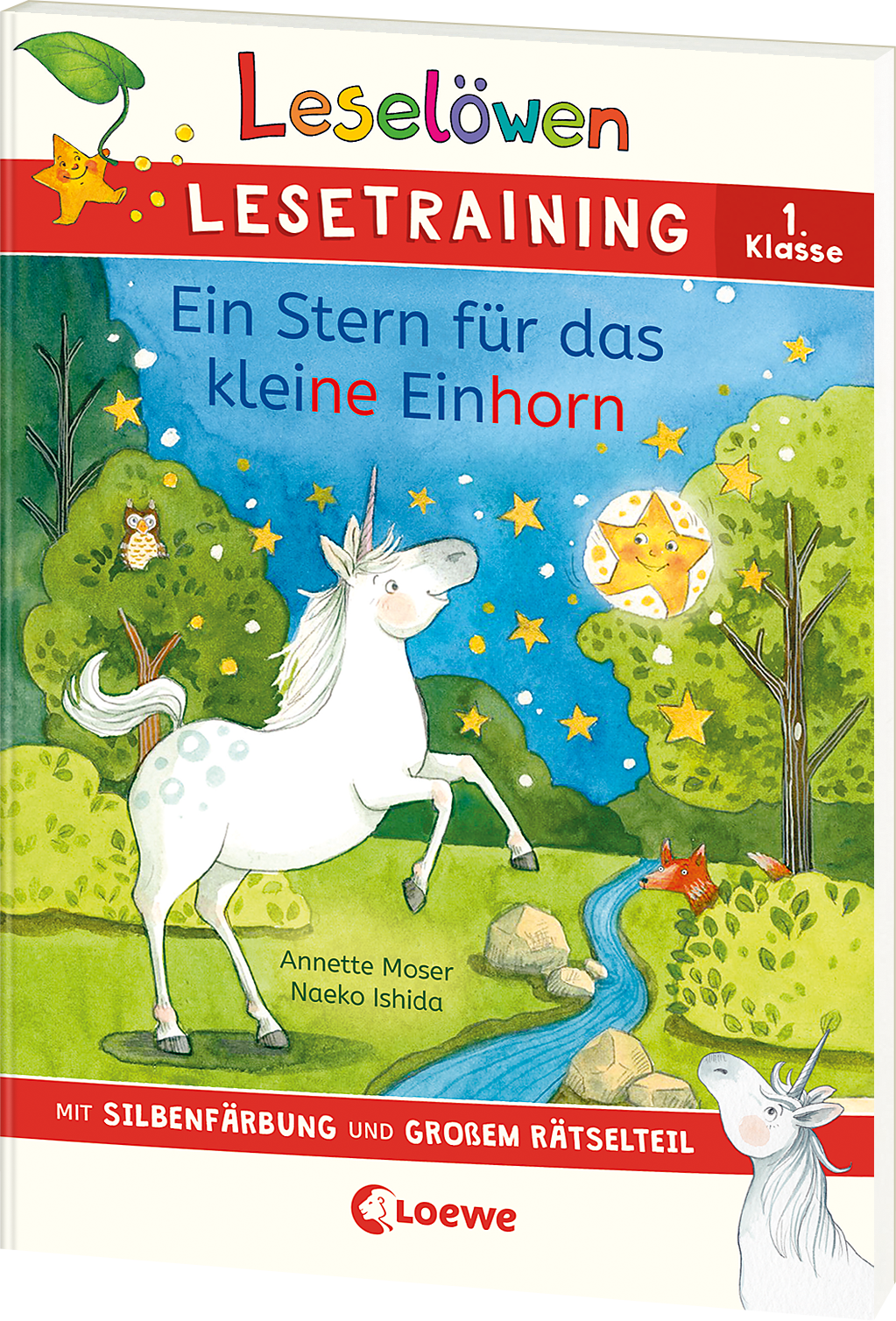 Leselöwen Lesetraining 1. Klasse - Ein Stern für das kleine Einhorn 9783743214316