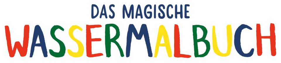 Mitmachbuecher; Das magische Wassermalbuch Das magische Wassermalbuch Logo