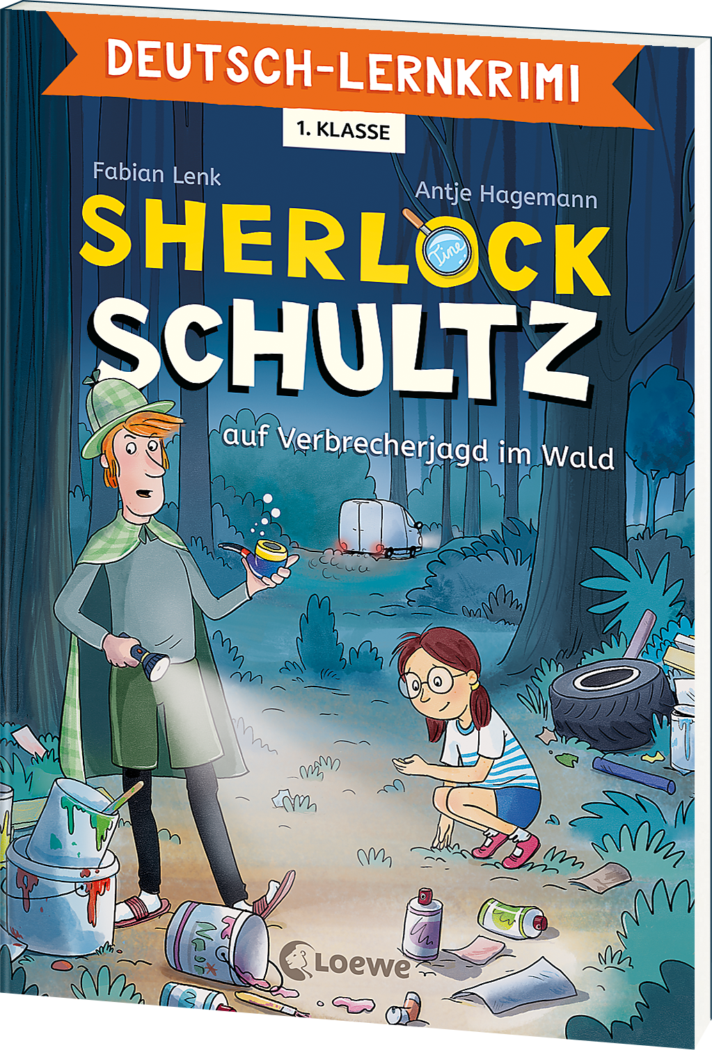 Deutsch-Lernkrimi - Sherlock Schultz auf Verbrecherjagd im Wald 9783743217058