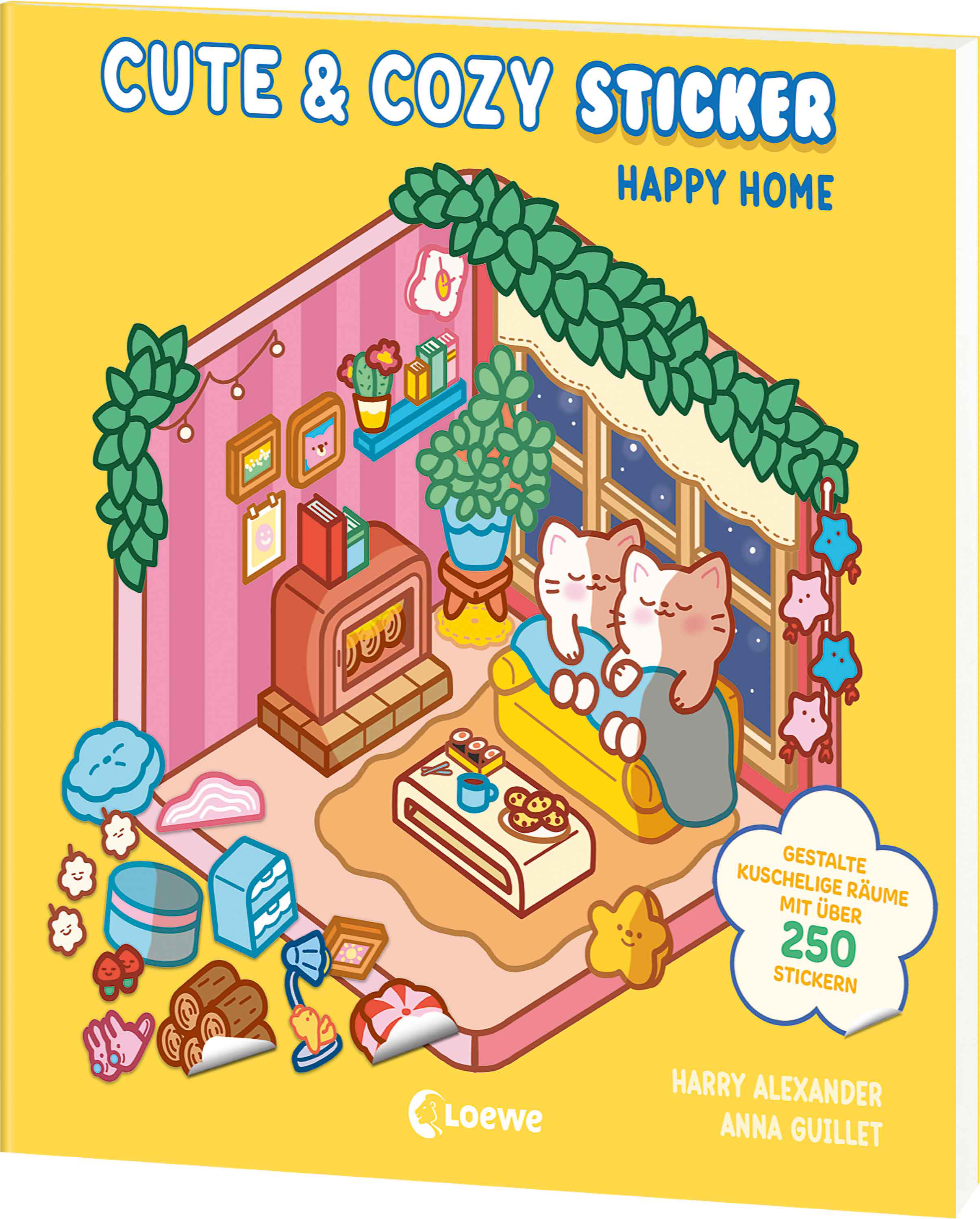 Cute & Cozy Sticker - Happy Home 9783743225411