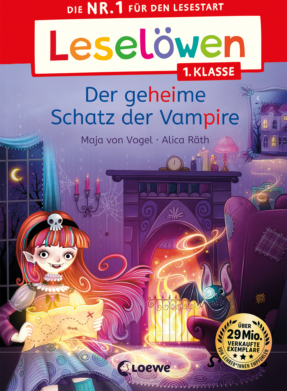Leselöwen 1. Klasse - Der geheime Schatz der Vampire 9783732028078