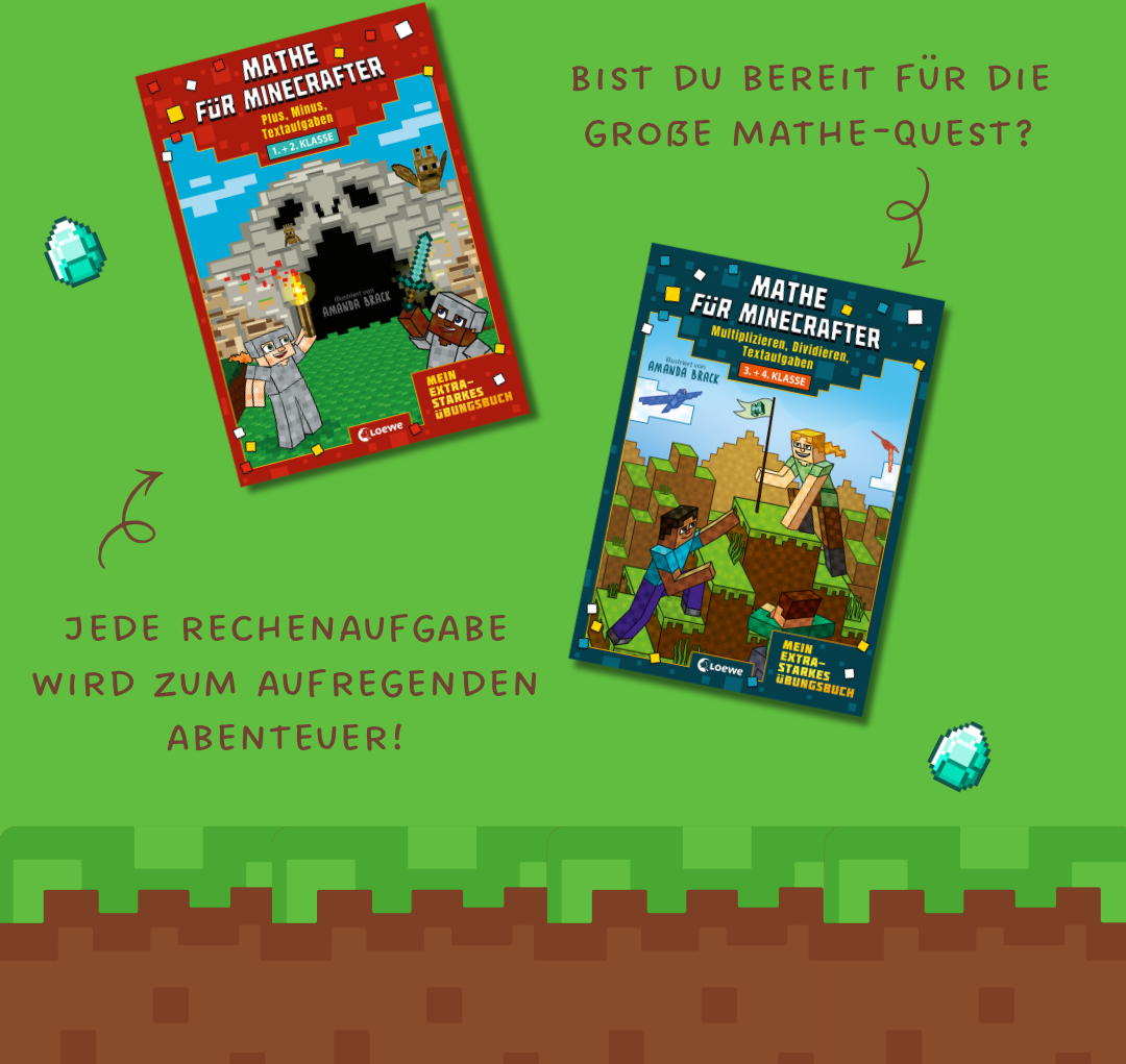 Mathe für Minecrafter - Mein extrastarkes Übungsbuch 9783743215580_02