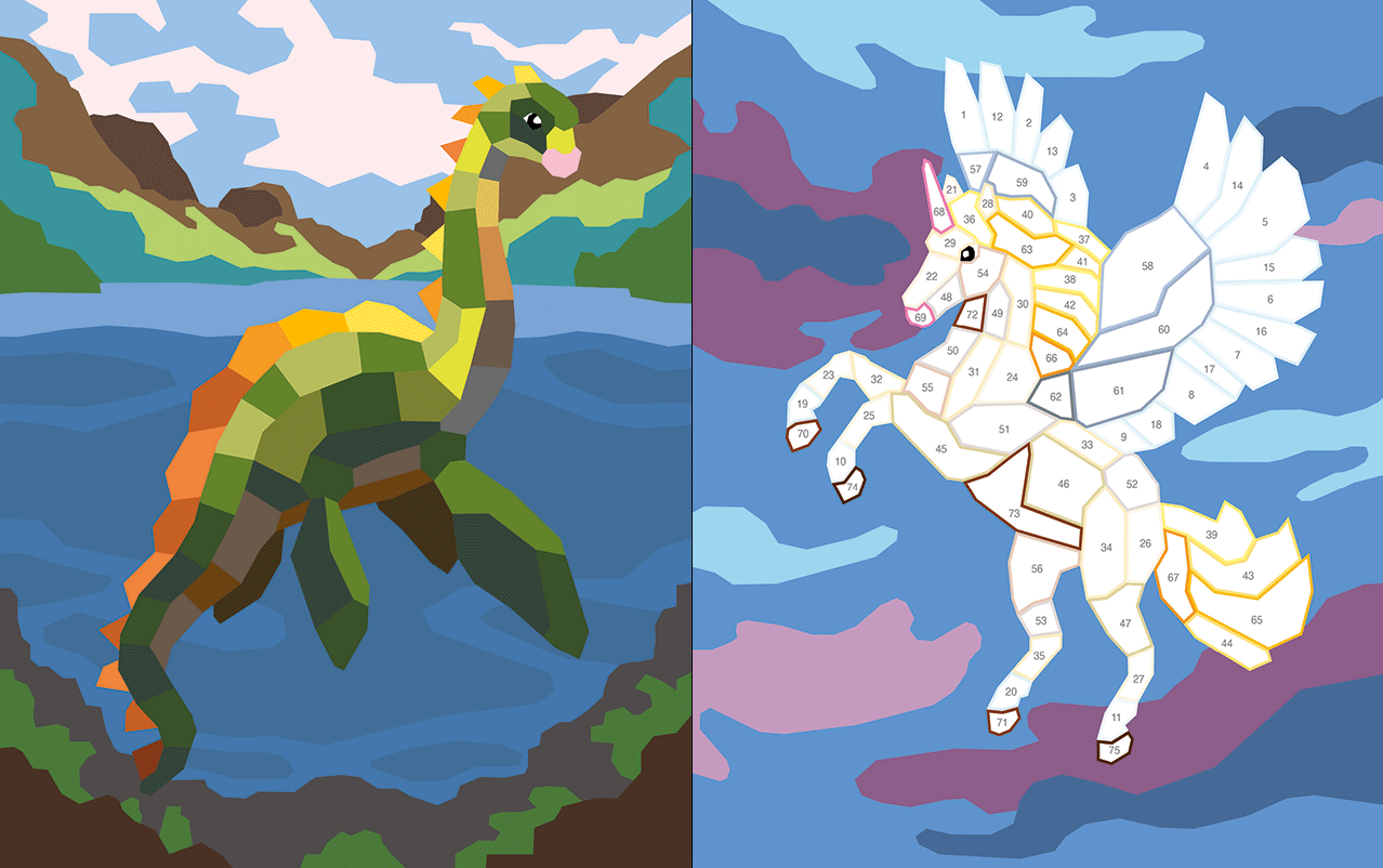 Wir stickern nach Zahlen - Fantasy 9783743220461_11