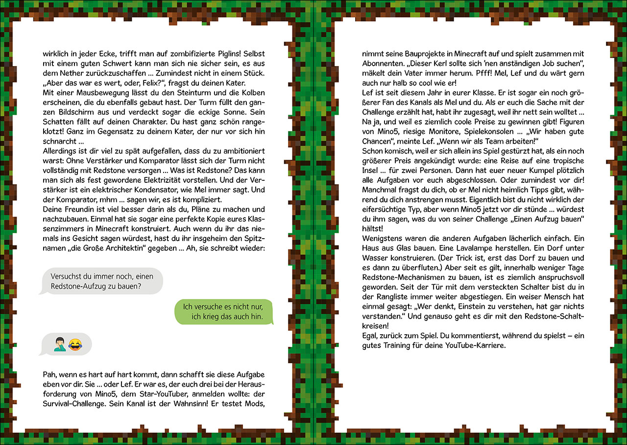 Der Minecraft Code (Band 1) - Flucht aus dem Würfel-Gefängnis 9783743219724_06