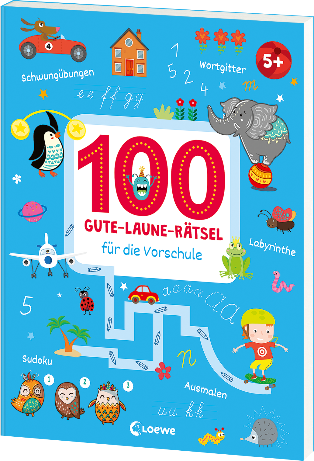 100 Gute-Laune-Rätsel für die Vorschule 9783743206885