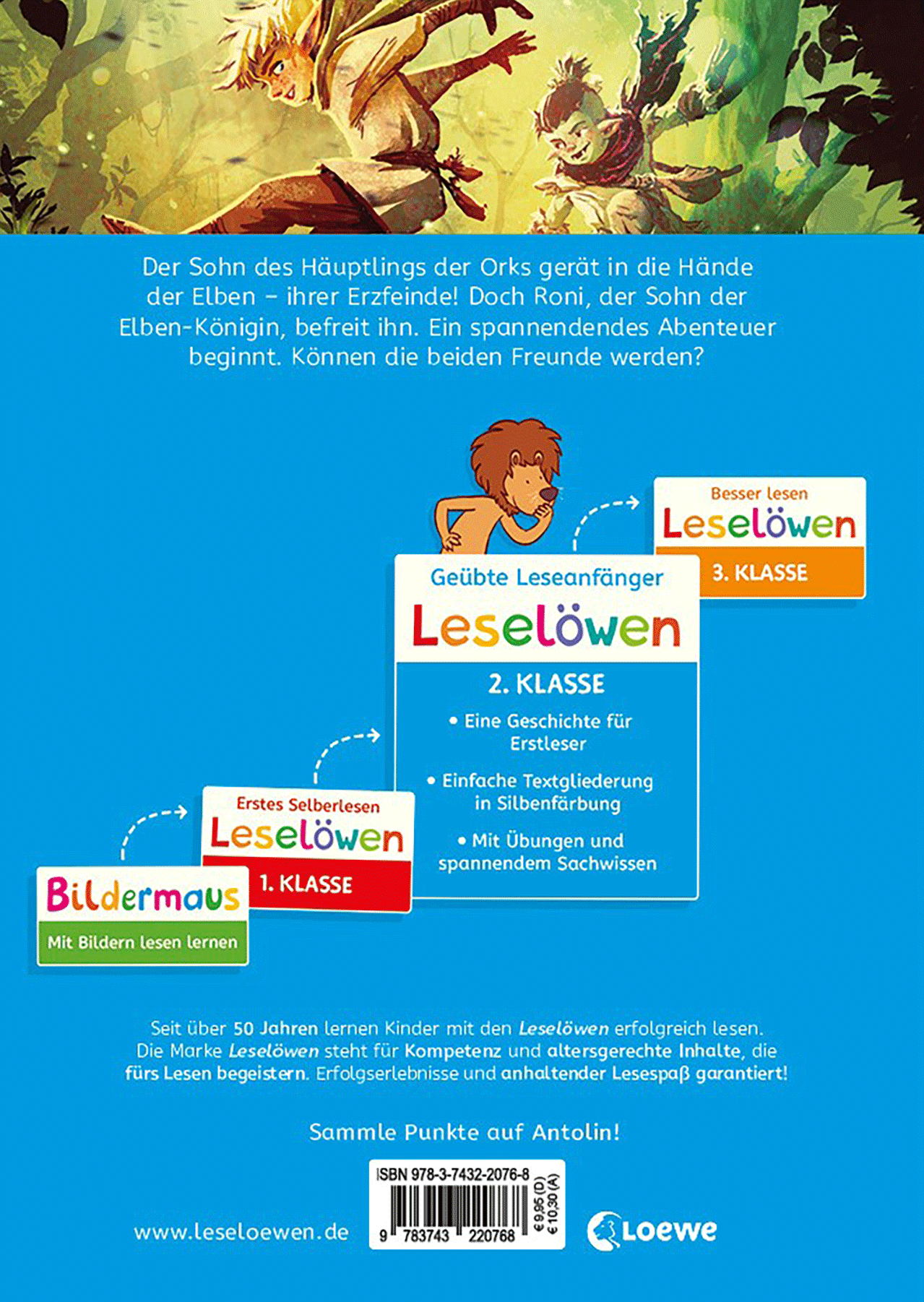 Leselöwen 2. Klasse - Gefahr im Schattenwald 9783743220768_01