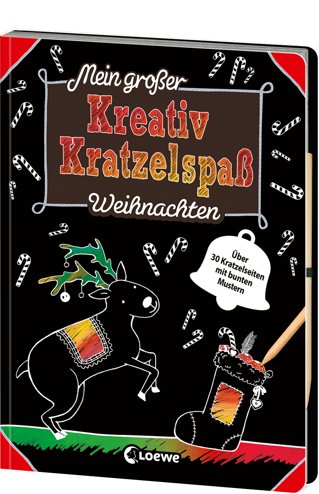 Mein großer Kreativ-Kratzelspaß: Weihnachten 9783743210196