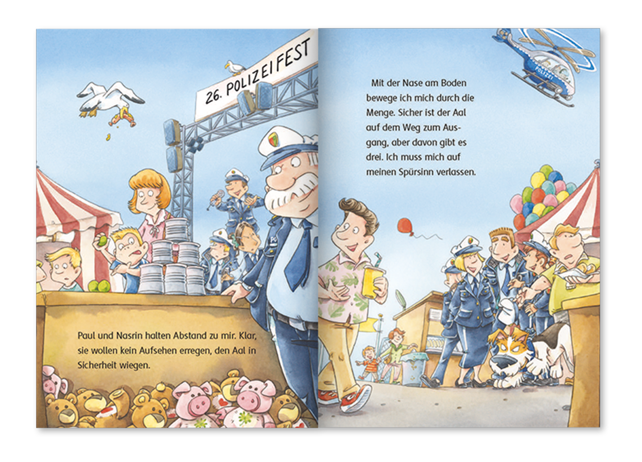 Innenseite von Kommissar Pfote 10; linkziel: Titeldetailseite Kommissar Pfote Band 10