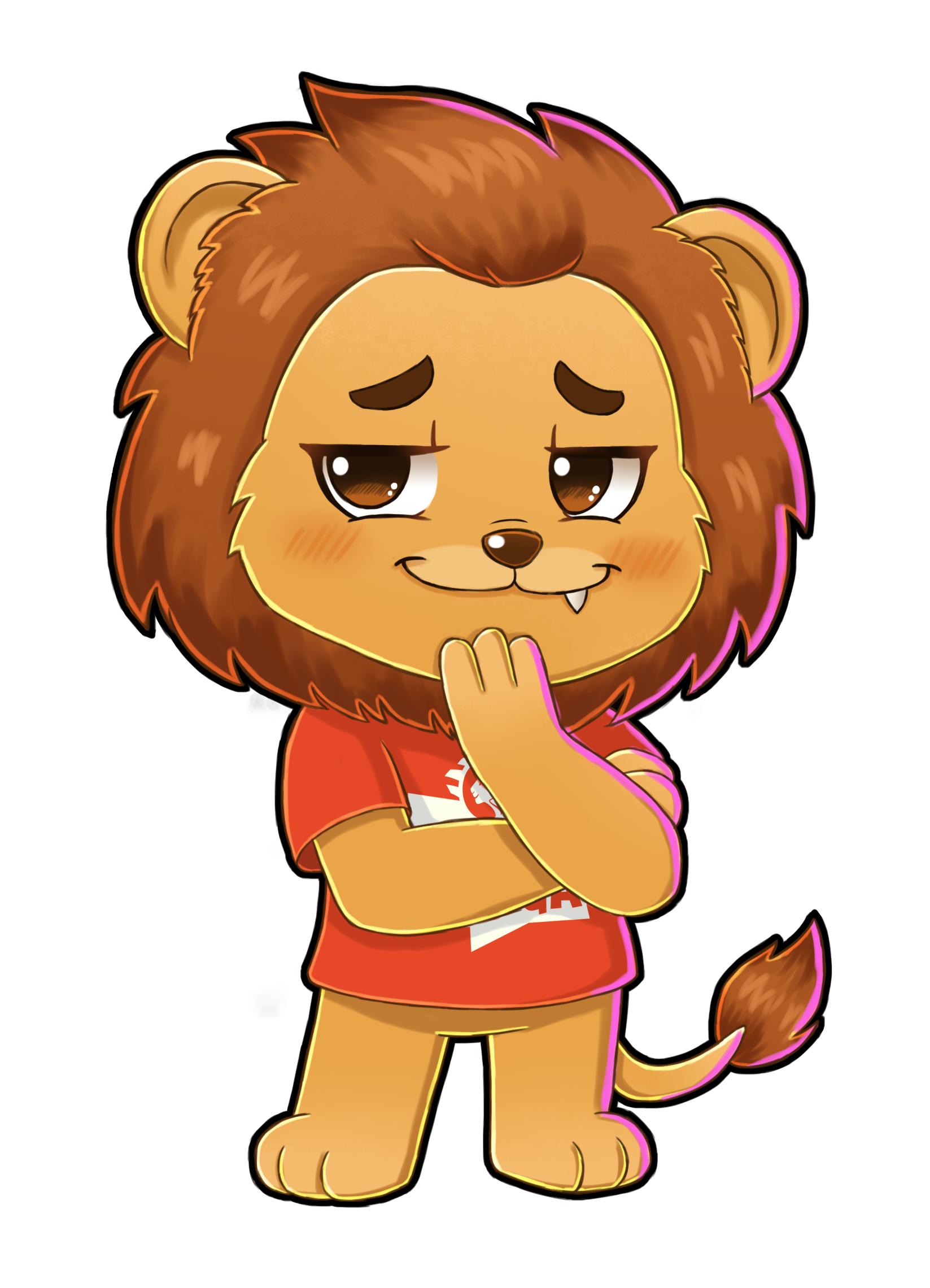 Maskottchen Maleo von Loewe Manga