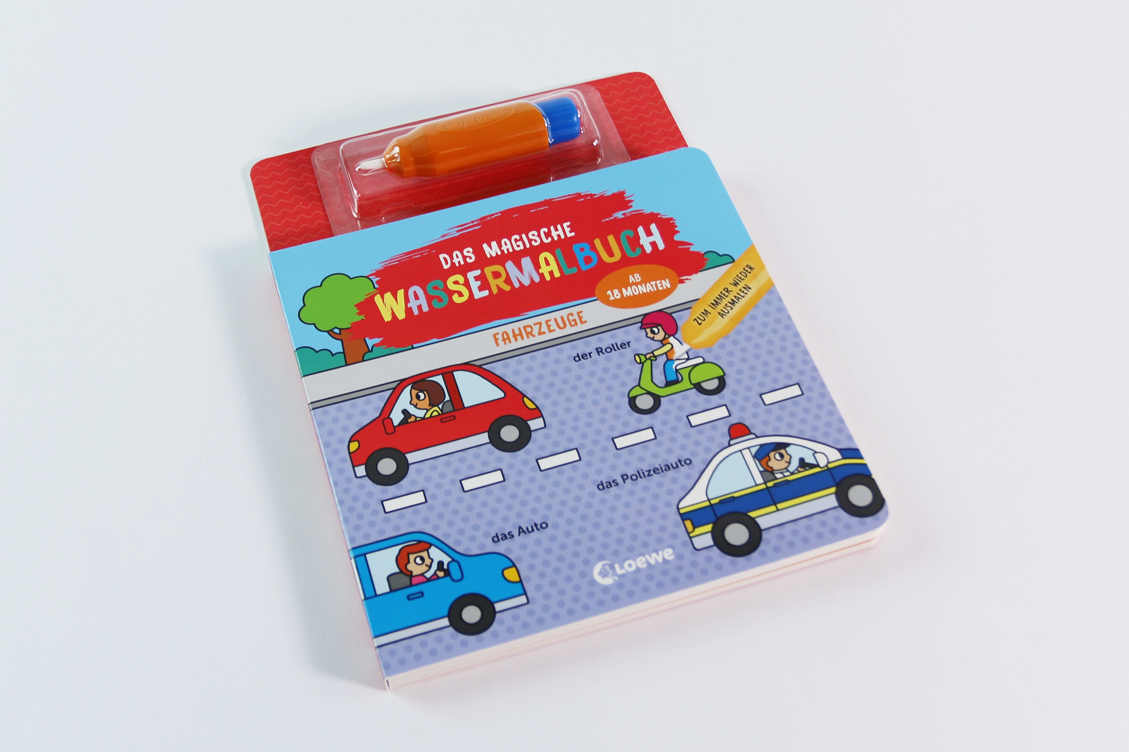 Das magische Wassermalbuch - Fahrzeuge 9783743226975_04